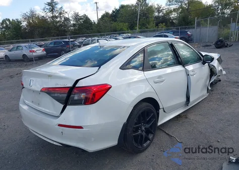 2022 Honda Civic Sport из США, поврежденный, VIN 2HGFE2F57NH525491